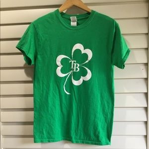 Irish TAMPA Bay Clover t shirt